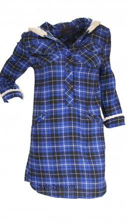 Raven Flannel Tunic