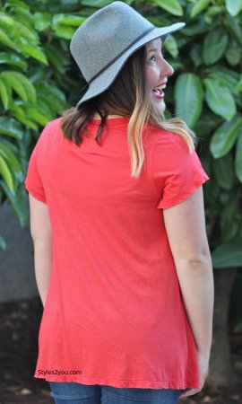 Party On Women's T Shirt In Red