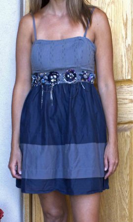 Jessica Shirt Dress In Blue