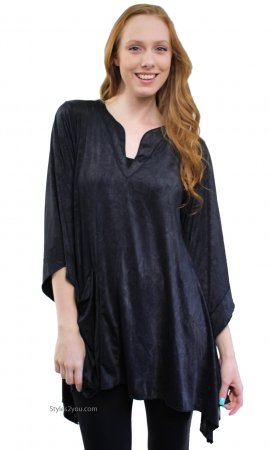 Kara Shirt Dress With Pocket In Missy & Curvy Sizes In Black [Cover ...